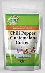 Chili Pepper Guatemalan Coffee (Gourmet, Naturally Flavored, Whole Coffee Beans) (4 oz, ZIN: 549210) - 2 Pack