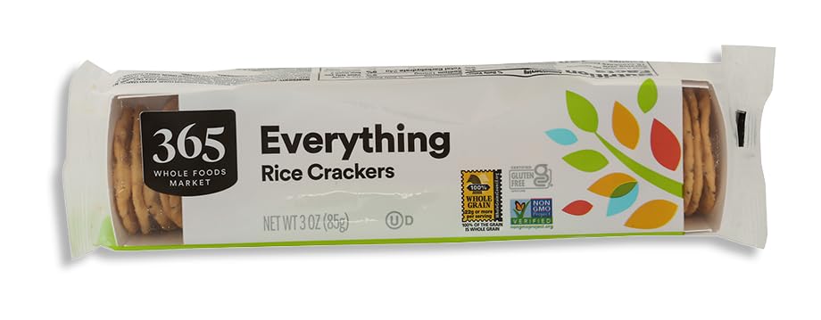 365 by Whole Foods Market Everything Rice Crackers, 3 OZ