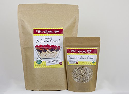 War Eagle Mill Organic 7 Grain Cereal, 16 Ounce (2 Pack)