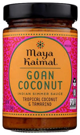 Maya Kaimal All Natural Indian Simmer Sauce - Goan Coconut - 12.5 oz (Case of 6)