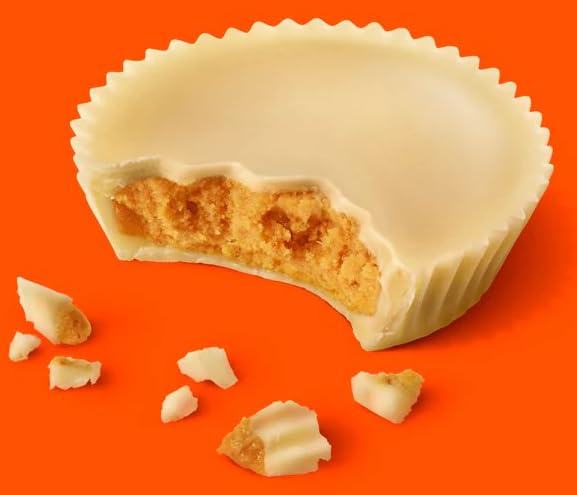 Reese's White Creme Peanut Butter Cups, 1.5 oz, 24 Count