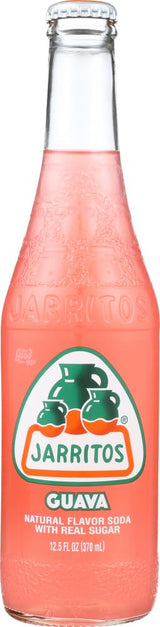 Jarritos Soda, Guave, Bottle, 12.50-Ounce (Pack of 24)