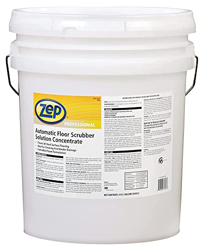 Zep Professional Automatic Floor Scrubber Solution Concentrate 5 Gallon (1 Pail) R03035