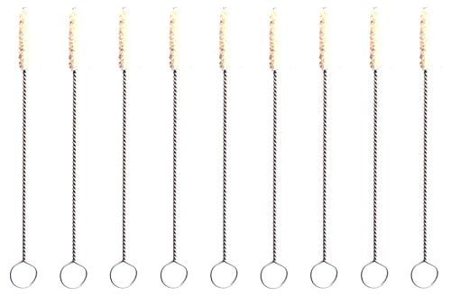 Militaria .38 Cal Cotton Bore Mop with 10" Handle, (Pack of 10)