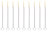 Militaria .38 Cal Cotton Bore Mop with 10" Handle, (Pack of 10)
