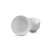 NatureAware Premium 8oz (240ml) White Bowls [50-Pack] - 100% Compostable & Eco-Friendly Disposable Everyday use paper Bowls, Heavy Duty, PFAS-Free
