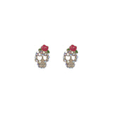 Rose Skull Jewelry Earrings Earrings Earrings