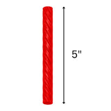 Old Fashioned Candy Sticks - Pack of 10 - Cherry - Individually Wrapped 5 in. Sticks - One 10 Count Box