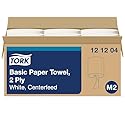 Tork Soft Centerfeed Hand Towel White M2, High Absorbency, 6 x 600 Sheets, 121204
