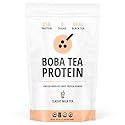Boba Tea Protein Classic Milk Tea | 25g Grass-Fed Whey Protein Isolate Powder | Gluten-Free & Soy-Free Bubble Tea Protein Drink | Real Ingredients
