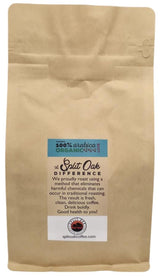 Delicious Organic Decaf Coffee Water Process Chemical-Free Medium Roasted Peru Coffee Whole Beans 12oz. Sweet Espresso Crema, Almond Notes. 99.9% Free