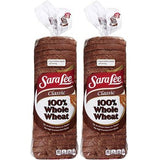 Sara Lee 100% Whole Wheat - 20 oz. - 2 pk. (pack of 2)