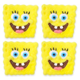 SpongeBob SquarePants Candy, Giant Sugar Coated Marshmallows, Individually Wrapped Party Favors, 4 Count Box