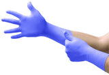 Ansell MICROFLEX Supreno EC SEC-375 Thick Disposable Nitrile Exam Gloves Extended Cuff for Automotive, Heathcare, Life Sciences, Large (8.5-9.0)