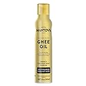 Mantova Ghee Butter Spray with Olive Oil and Avocado Oil - High in Naturally Balanced Omega Fatty Acids, Perfect for High-Heat Cooking, Baking, and Grilling, 5 Fl Oz Non-Aerosol Spray Bottle