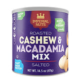 Imperial Nuts - Macadamia Nuts Oil Roasted Roasted | Gluten Free, Vegan and Keto Friendly Food | Plant Based Protein, Delicious Buttery Taste | Kosher