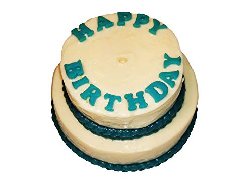The Gummy Bear Guy (TM) | World's Largest Gummy "Happy Birthday" Cake (TM) | Gluten Free (Strawberry-Banana w/ Blue Raspberry)