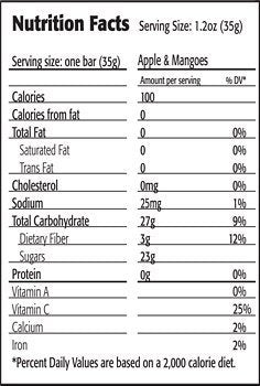 That's It Fruit Bars, Apple and Mango, Pack of 24 (2 Cases)