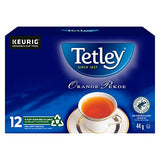 Tetley Tea Orange Pekoe K cup, 12ct, (Imported from Canada)