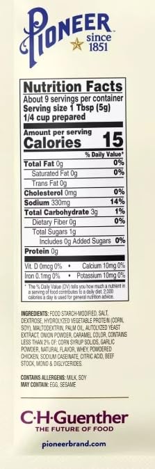 Pioneer Gravy & Seasoning Mixes - 2 packages (Gluten Free Brown & Country)