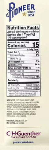 Pioneer Gluten Free Brown Gravy & Seasoning Mix - 2 Packages (1.61oz Each)