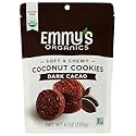 Emmys Organic Dark Cacao Coconut Cookies, 6 OZ