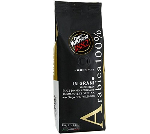 2 Boxes of Caffe Vergnano 1882 Whole Beans 8.8oz/250g each