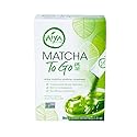Aiya Matcha To Go Single Serve Packs - Ceremonial Grade Pure Matcha Green Tea Powder (10 Count)