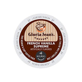 Gloria Jean's 60051046CT French Vanilla Supreme Coffee K-Cups, 96/carton