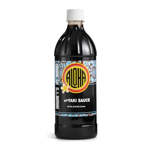 Aloha Shoyu - Da Yaki Sauce - Sauce for Teppanyaki Style Cooking - Made in Hawaii - 30 oz. Bottle