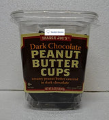 Trader Joe's Dark Chocolate Peanut Butter Cups Container 16oz 454g