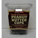 Trader Joe's Dark Chocolate Peanut Butter Cups Container 16oz 454g