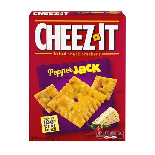 Baked Snack Crackers Pepper Jack (Pack of 2)