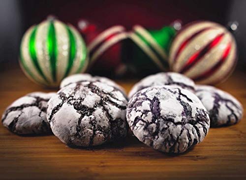 Gwenie's Pastries, Crinkles Cookies, Chocolate, One Pack, 3 Pieces per Pack