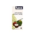 Kara UHT Natural Coconut Cream 33.8fl oz (1000ml) - (Pack of 4)