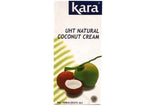 Kara UHT Natural Coconut Cream 33.8fl oz (1000ml) - (Pack of 4)