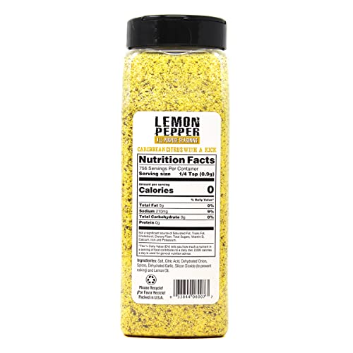 Kingsford Lemon Pepper All-Purpose Seasoning, 1.5 Pound - Perfect for Grilling, Cooking, and Everyday Use
