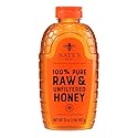 Nate's 100% Pure, Raw & Unfiltered Honey - Award-Winning Taste, 32oz. Squeeze Bottle
