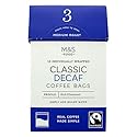 Marks and Spencer Decaf Coffee Bags 75g