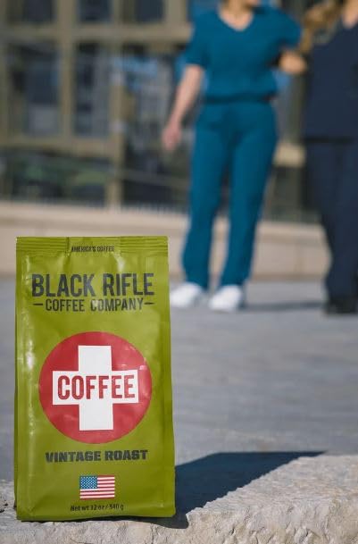 Black Rifle Coffee Company Whole Bean 12oz Bag (Coffee Saves Roast)