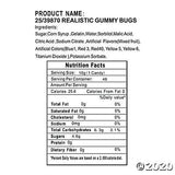 Realistic Gummy Bugs - Candy & Goodies - 454G
