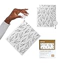 Papaya Reusable Paper Towels, Premium Swedish Dishcloths with Hook, Non-Scratch Reusable Paper Towel, 1 Sheet Replaces 17 Rolls - 2 Sheets, 1 Hook