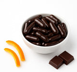 HolanDeli Premium Dark Chocolate Covered Orange Peel 12oz Bite Size