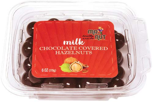Mr.Nut Milk Chocolate Covered Almond , Hazelnut, Pistachio, Raisin Variety 4 Pack_AB