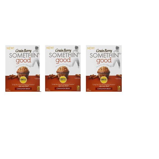 The Silver Palate Grain Berry Muffin Mix, Whole Grain Bran, Cinnamon Bran 15 oz(pack of 3)