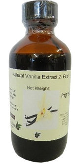 OliveNation 2X Natural Bourbon Vanilla Flavor - Double Strength Vanilla for Baking, Cooking, Ice Cream, Frosting, Non-GMO, Kosher, Gluten Free, Vegan