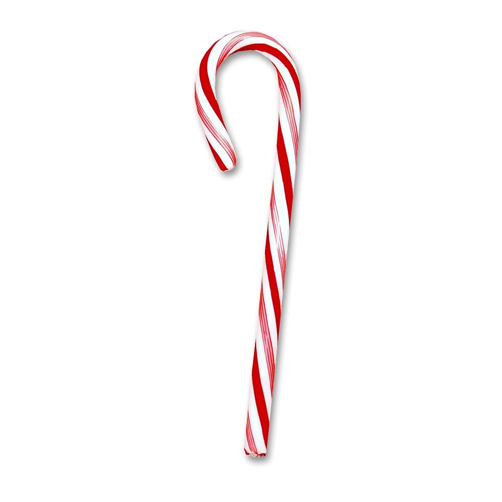 Spangler Red and White Christmas Candy Canes - Classic Christmas Treats, Natural Peppermint Sticks, Candy Canes Bulk, Individually Wrapped, Regular