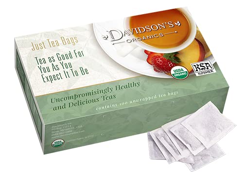 Davidson's Organics, Assam Banaspaty, 100-count Unwrapped Tea Bags