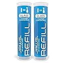 JAWS Glass Cleaner Refill Pack. Includes 2 Refill Pods. Refillable Cleaning Supplies.