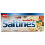 Weis Quality, Cracker Unsalted Saltines, 16 Ounce